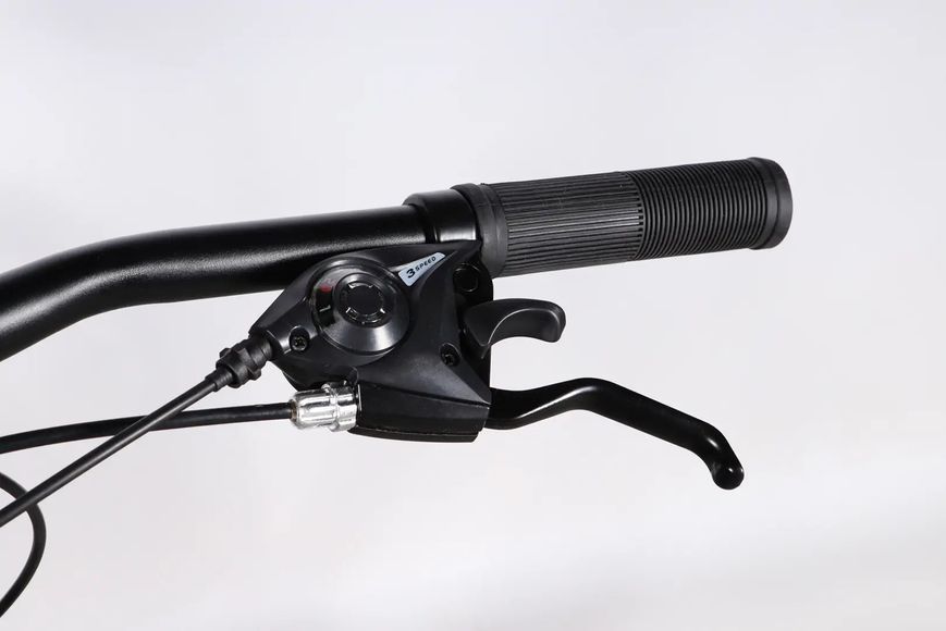 Велосипед AL 27.5" SPACE MERCURY DD FR рама-17" чорно-білий 2026
