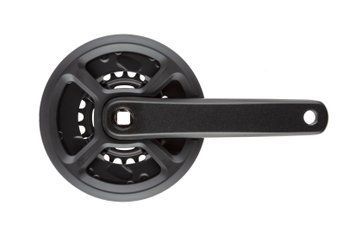 Комплект шатунів Prowheel CTE-CY01, під квадрат, 170 мм, 40-26T, на 11/10/9 шв., чорний