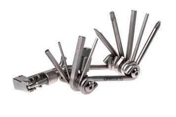 Мультитул ONRIDE Wag 20 на 11 функцій (Hex2/2.5/3/4/5/6/8mm/PH2/Flat5/T25/витискач 7-12 шв.)