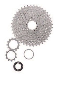 Касета SunRace CSMS2 TAY X, 10 швидкостей, 11-42T, Silver