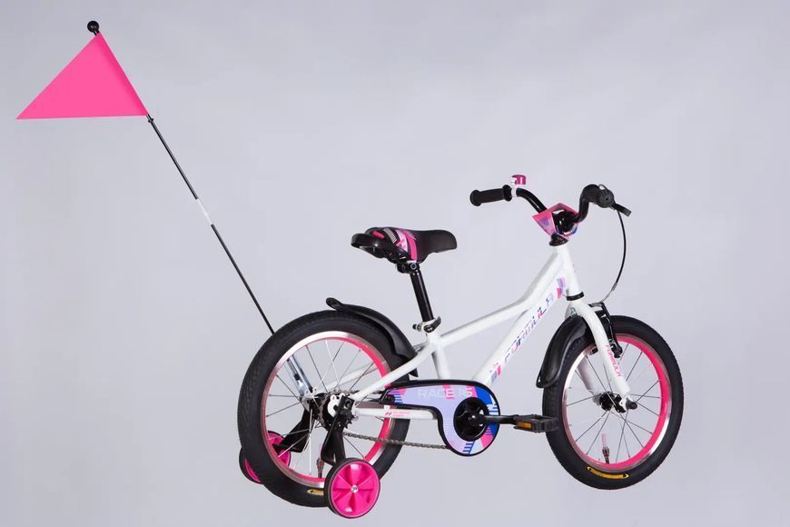 Велосипед ST 16" Formula Kid RACE BH рама-8,5" білий з рожевим 2026
