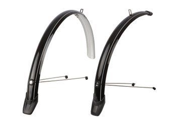 Комплект крил POLISPORT Towny 28" (розмір: переднє: 595х46; заднє: 715х46 мм) CITY/TRECKING чорний