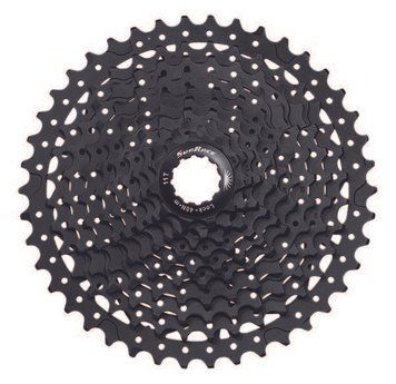 Касета SunRace CSMS2 TAZ ED, 10 швидкостей, 11-46Т, Black