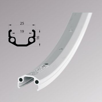 Обід Remerx RMX 219, 26'', 559x19, 36 отв., AV, одностінний, сірий, V-Br