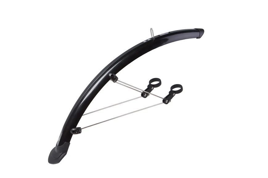 Крила 26" Пластик Feitech SY-955 чорний зі стійкою f.285 r.265-355мм кріпл. на штани вилки та задні пера
