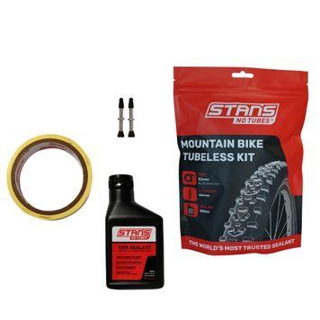 Набір Stan's Mountain Tubeless Kit 30 мм (стрічка 30 мм, ніпеля 44 мм, герметик 200 мл)