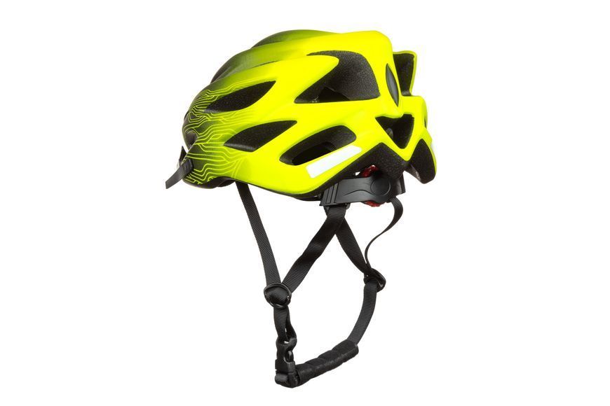 Шолом ONRIDE Mount матовий чорний-жовтий неон M (55-58 см)