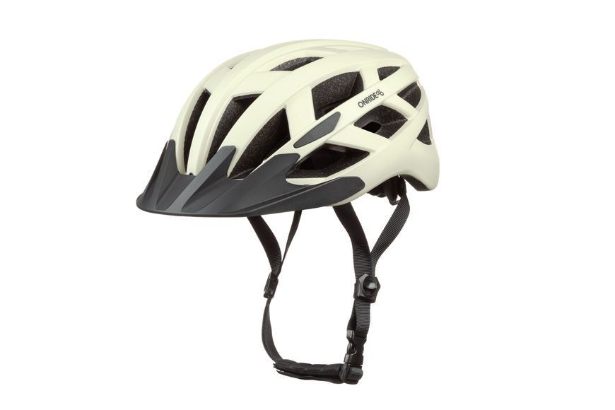 Шолом ONRIDE Muse колір слонової кістки M (55-59 см) заднє світло Type-C