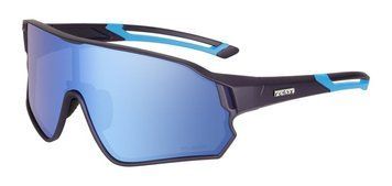 Окуляри Relax Artan сині матові, лінза smoke (Polarized TAC 1,1 mm), ice blue revo, кат. 3