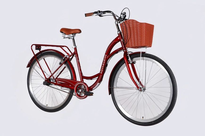 Велосипед ST 28" Dorozhnik AQUAMARINE PH рама-19" бордовий 2026