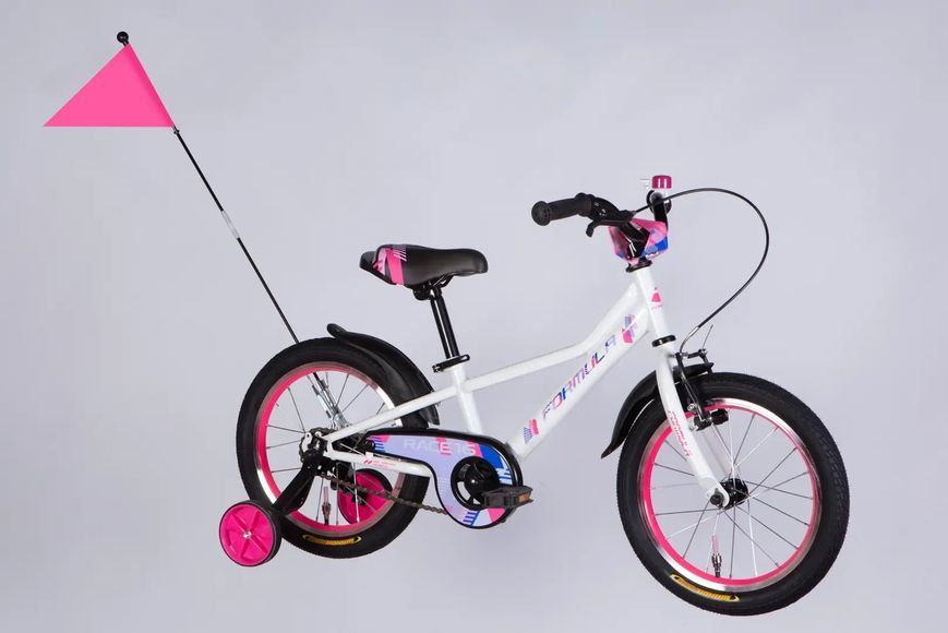Велосипед ST 16" Formula Kid RACE BH рама-8,5" білий з рожевим 2026