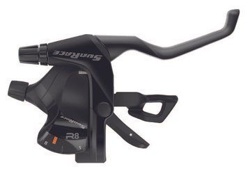 Моноблок SunRace F803 лівий, 3 швидкості, сумісний з V-Brake