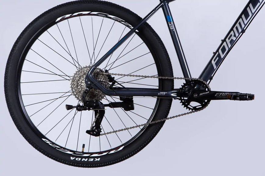Велосипед AL 29" Formula ZEPHYR 1.0 HDD рама-19" синьо-сірий 2026