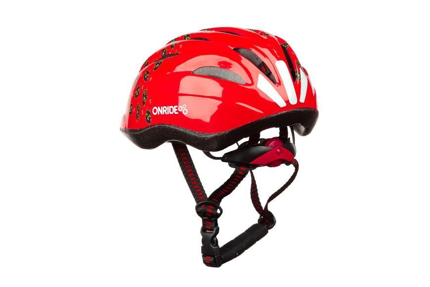 Шолом ONRIDE Clip котики червоний M (52-56 см)