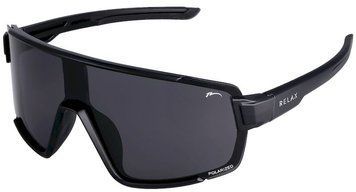 Окуляри Relax Jump black matt, лінза smoke (TAC 1,0mm polarized), кат. 3