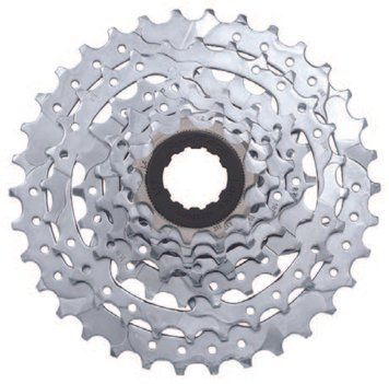 Касета SunRace CSM40 7AS U, 7 швидкостей, 11-28T, Zinc