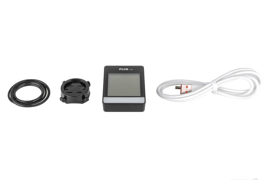 Велокомп'ютер ONRIDE Log з GPS, 9 функцій, чорний
